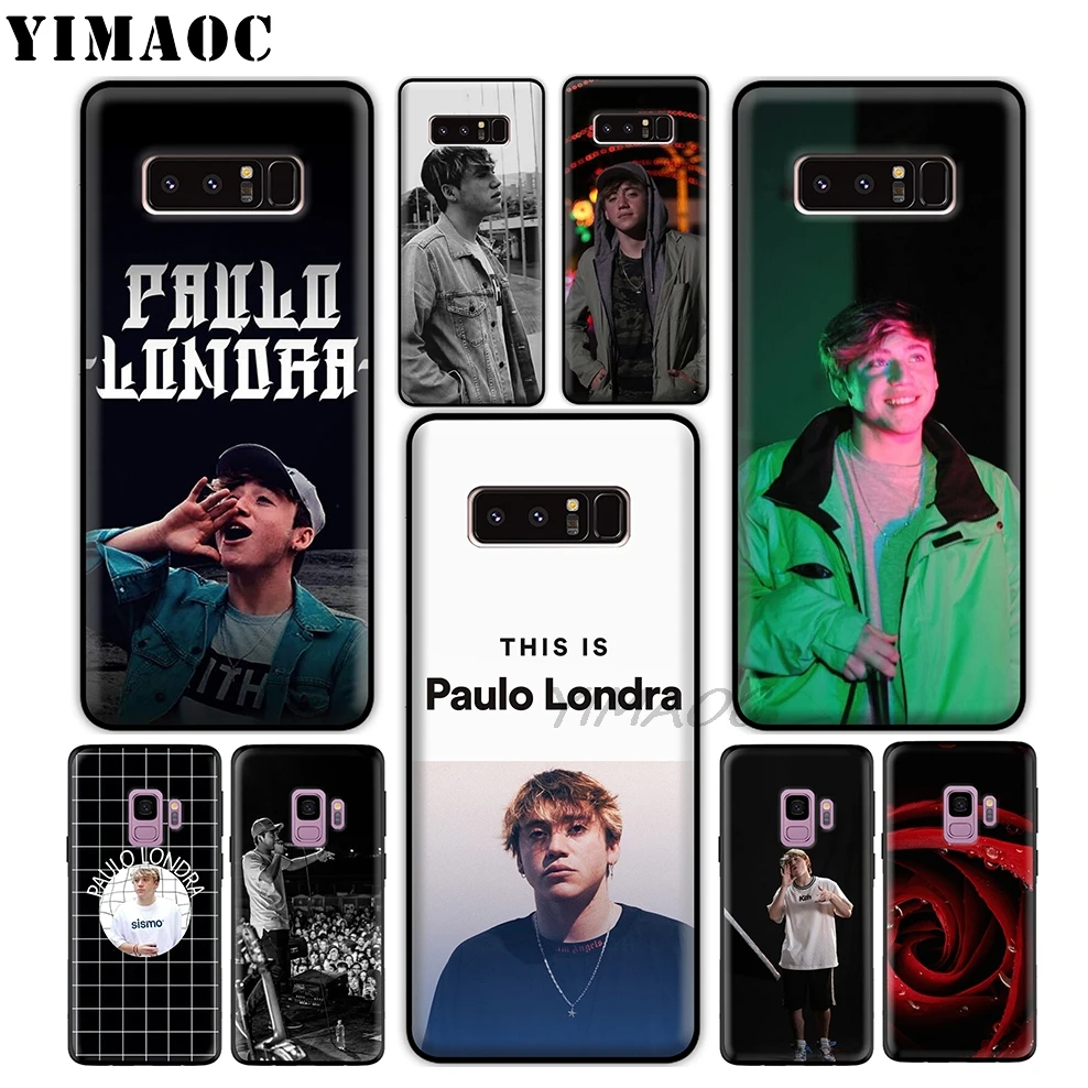 YIMAOC Paulo Londra Rapper Мягкий силиконовый чехол для samsung Galaxy A9 A8 A6 Plus 2018 A5 A3 2017 2016 Note 9 8 |