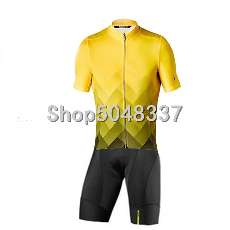Mavic Pro велокостюм с карманами с коротким рукавом, мужские спортивные триатлонный костюм индивидуальная одежда для велоспорта высокого качества