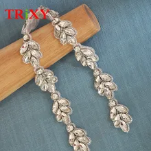 TRiXY S294,, женские изысканные свадебные ремни с кристаллами, аксессуары для свадебных вечерних платьев