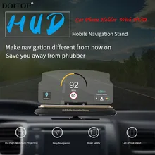 Head Up Display Bracket HUD Auto Cars GPS Navigation Car Navigation Mobile Phone Car Holder Windscreen Projector