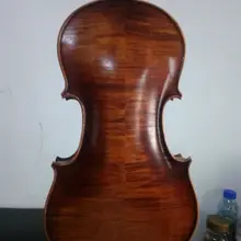 Барокко Скрипки Полная Hand Made клена назад 4/4 Скрипки специальная накладка NO4