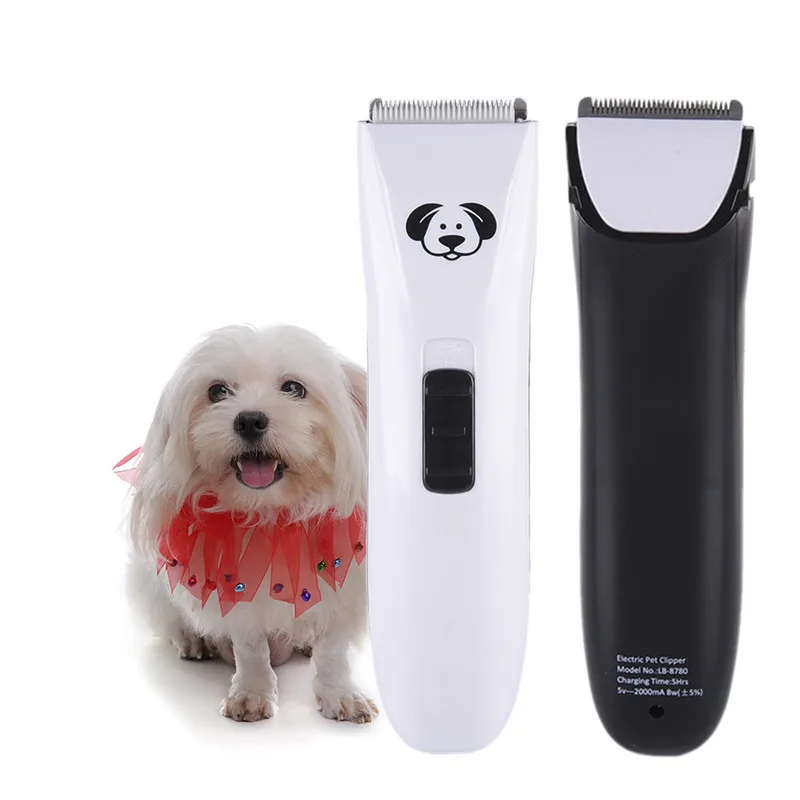 Buy Electric Pet Clipper Cat Dog Hair Trimmer Rechargeable 8W Low Noise Animals