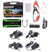 Nuovo 1 set 89800 mah 4 USB Portatile Multifunzione Car Jump Starter Pack Booster Caricabatterie Batteria Accumulatori e caricabatterie di riserva di Alta Qualità