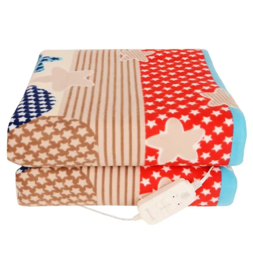 Baratos 110 V 220 V seguridad manta eléctrica de felpa cama termostato colchón eléctrico suave calefacción eléctrica manta calentador alfombra