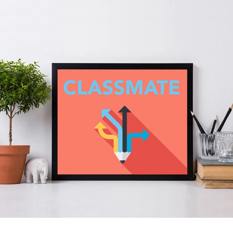 School poster classmate print