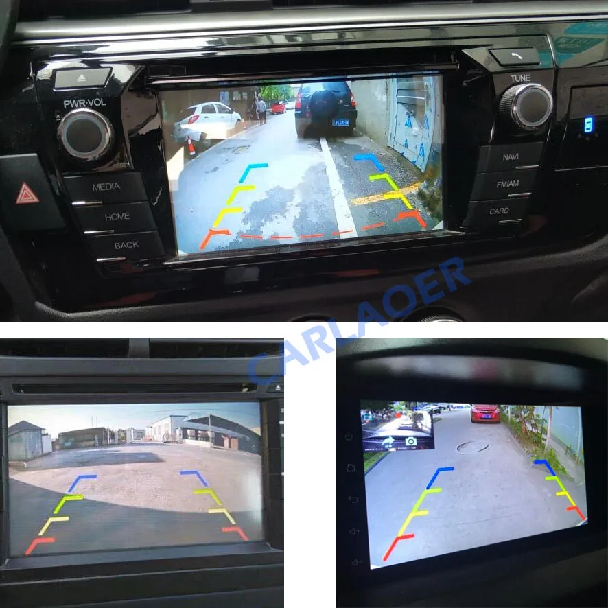 Автомобильная камера заднего вида Универсальная запасная парковочная камера 8 светодиодный водонепроницаемый HD цветной видеокабель ночного видения 6 м или 8 м на выбор