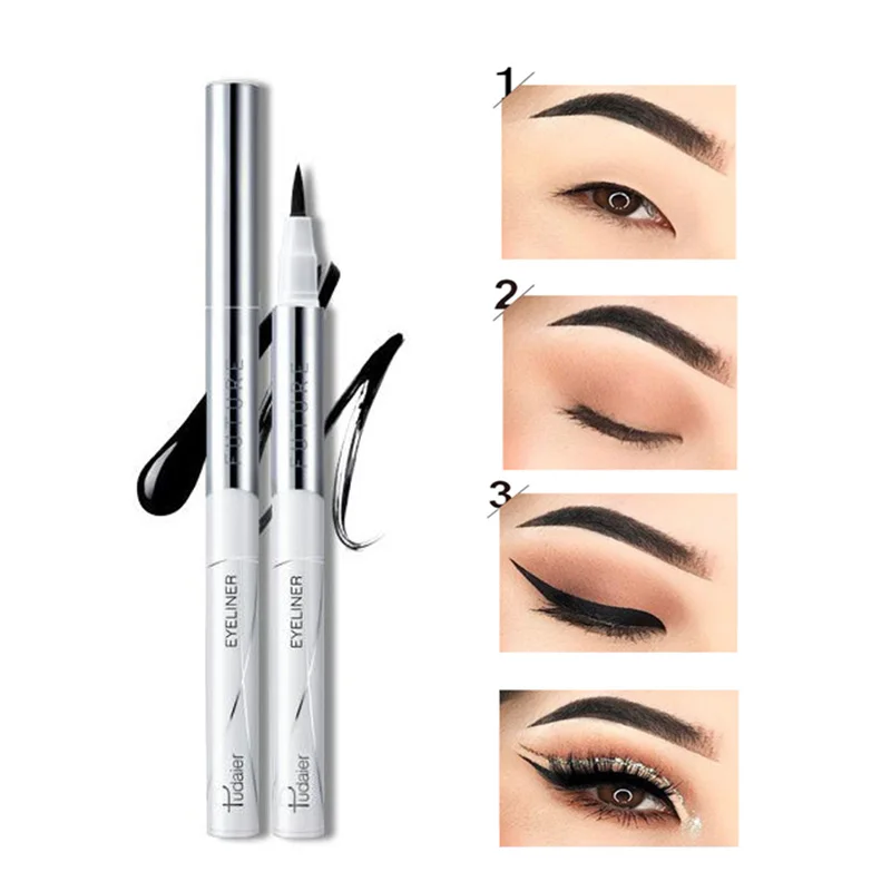 

Long Lasting Waterproof Liquid Eyeliner Makeup Beauty Korean Cosmetics Eye Liner Pencil Makeup Tools for Eyeshadow Eyelash Pen