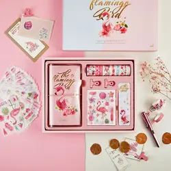 "Фламинго Скрапбукинг Подарочный пакет" милые наклейки на Ежедневник васи ленты зажимы канцелярские подарок
