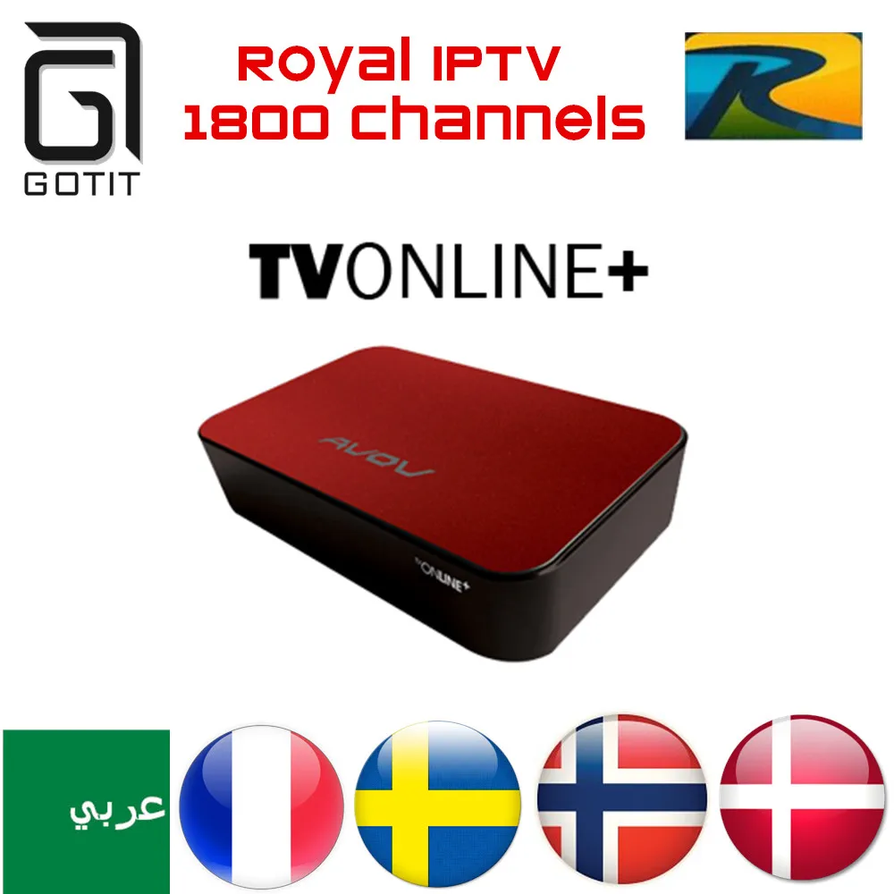 AVOV TVonline Royal IPTV Lifetime Free IPTV Arabic French Europe French IPTV Europe Scandinavian IPTV 1700 Channels