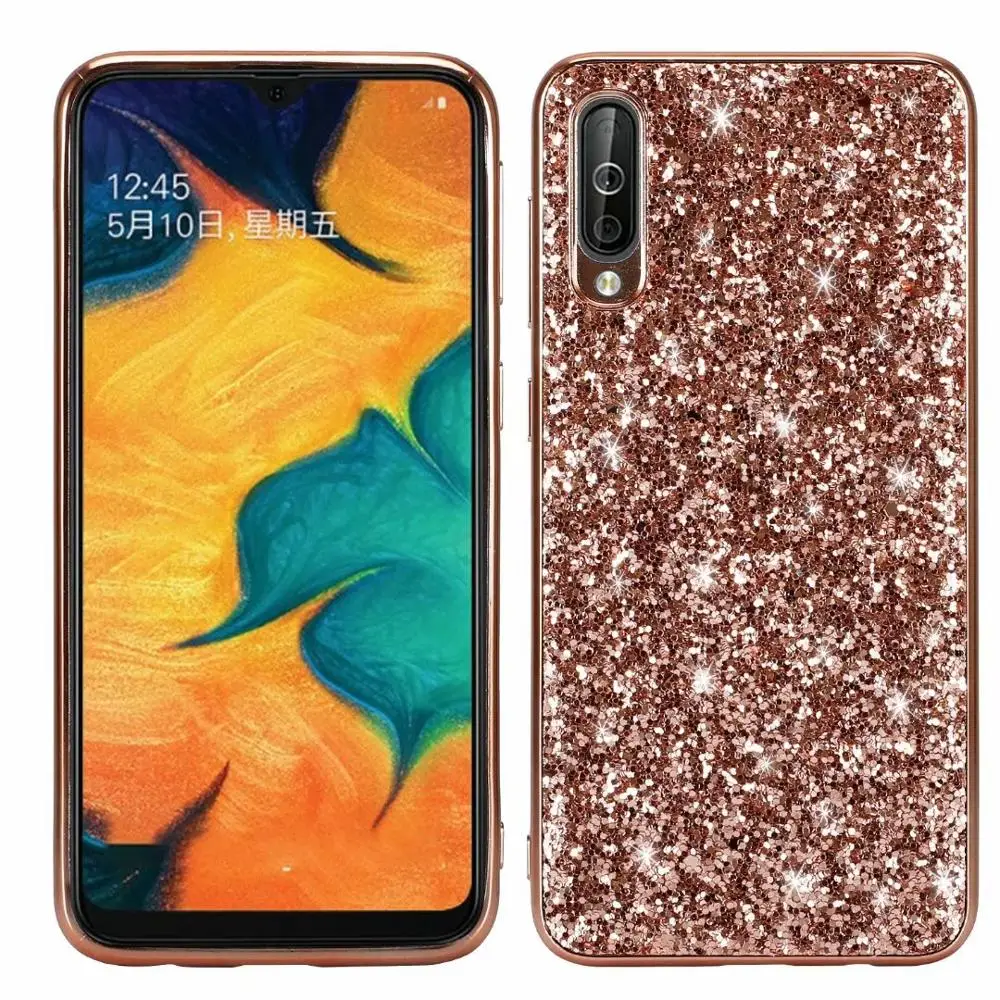 

For Samsung Galaxy A50 Case Luxury Bling Glitter Sequins Case Back Cover For Samsung Galaxy A10 A20 A30 A40 A50 A70 Cover Phone