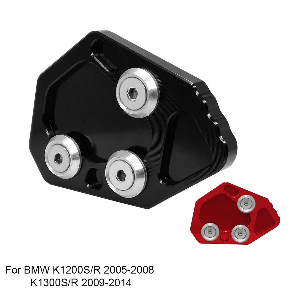 GZYF Aluminum Side Kickstand Pad for Motorcycle K1200S//R K1300S//R 8 Colors