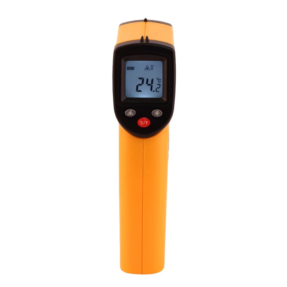 Vastar цифровой GM320 инфракрасный термометр Бесконтактный измеритель температуры пирометр ИК лазерный точечный пистолет-50~ 380 Цельсия