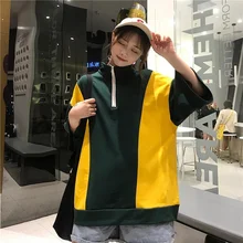 Women's T-shirt Casual Short Sleeve T-shirt Round Neck Letter Print T Shirt Top Female Blusas casual letter print round neck t shirt pants twinset for kids