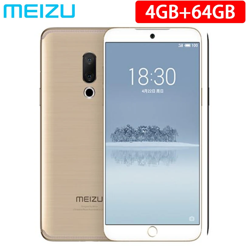 Meizu 15 с глобальной прошивкой, 4 Гб ОЗУ, 64 Гб ПЗУ, смартфон, двойная камера, 20 МП, Восьмиядерный процессор Snapdragon 660, экран 5,46 дюйма, 1920x1080P