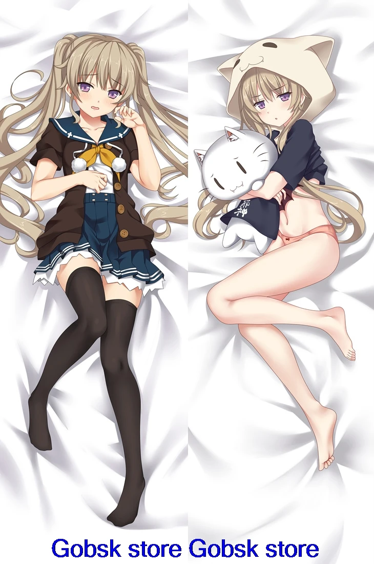 Наволочка с рисунком аниме Ao no Kanata Four Rhythm girl Arisaka Mashiro Ichinose Rika Dakimakura обнимающая
