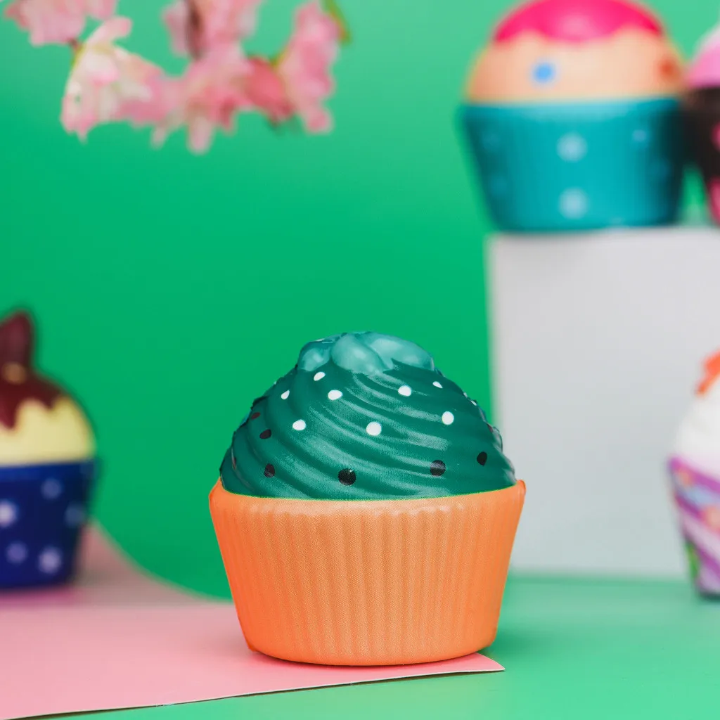 MiniAdorable PU чехол для телефона funy мороженое, мягкий медленно поднимающийся с рисунком мороженого на палочке очень медленно принимает начальную форму рост детей милый стресса надувные игрушки 6,5