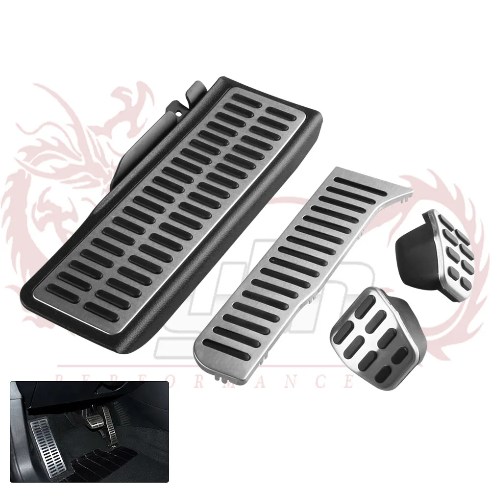 

Stainless Car Accelerator Gas Brake Pedal Clutch Pedal For VW Volkswagen Jetta MK5 Golf 5 6 Scirocco Tiguan Skoda Octavia