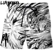 LIASOSO Аниме Boku без герой мой герой Академии 3D принтом Короткие штаны унисекс Битник милый Косплэй шорты хорошее качество топы G1519