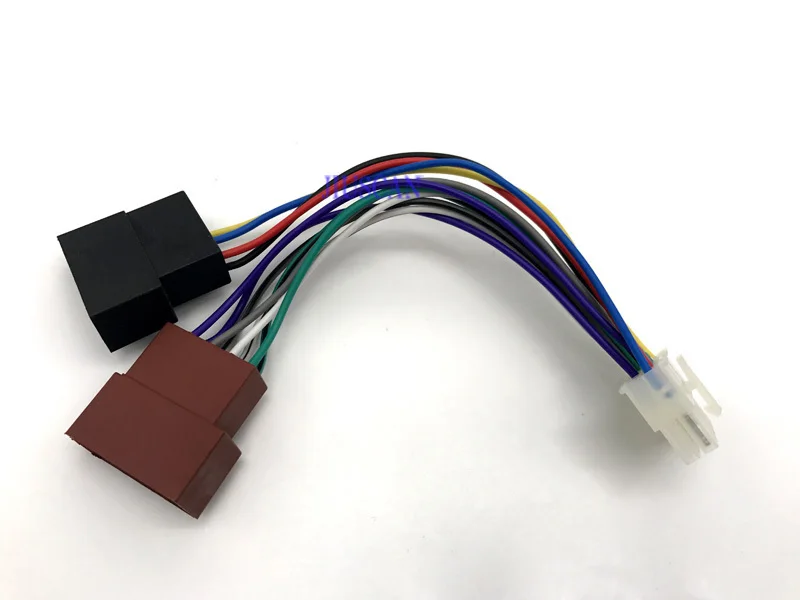 Radio Cable ISO Wire Harness Plug 14 Pin for audiovox/age ... 14 pin wire harness 