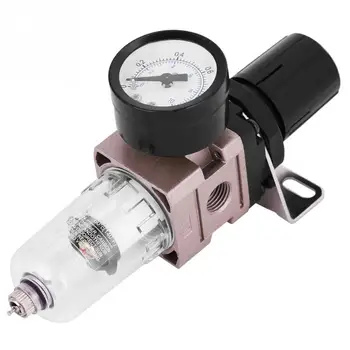 

AW2000-02 G1/4 Air Source Treatment Unit Filter Pneumatic Regulator Oil Water Seperator G1/8 Gauge 0~1Mpa