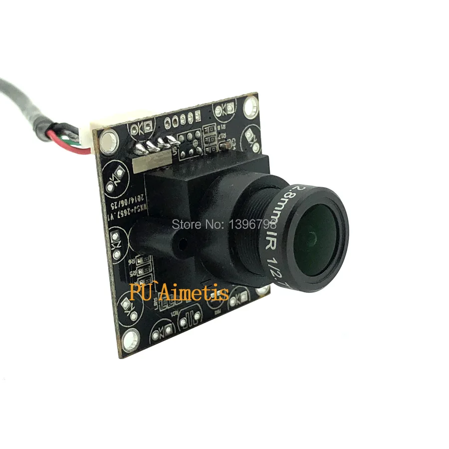 Камеры наблюдения PU'Aimetis 2 МП 720P HD 3 Мп 8 мм объектив USB2.0 модуль камеры|camera