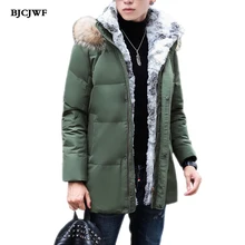 ^#Cheap BJCJWF Men's High quality white duck down Jacket Real raccoon fur Hooded Plus Cashmere Casual Thickening warm down Parkas Coat ^#Cheap BJCJWF Men's High quality white duck down Jacket Real raccoon fur Hooded Plus Cashmere Casual Thickening warm down Parkas Coat