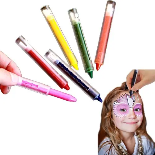 Multicolor Face Body Painting Kit Bright Makeup Crayon 12COLO Sticks