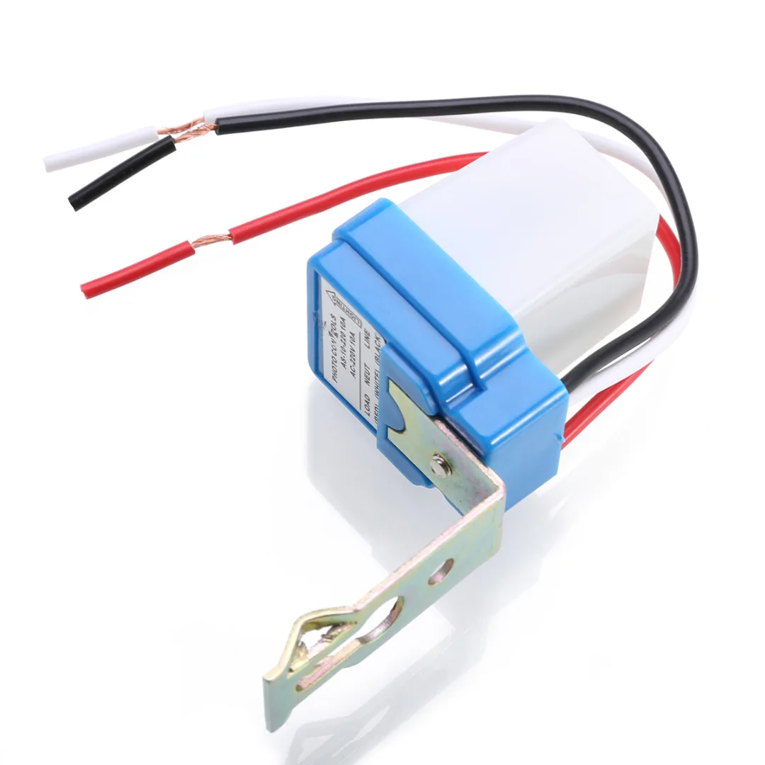 Switch Automatic Auto On Off Street Light Switch Photo Control Sensor Switch AC 220V 16A