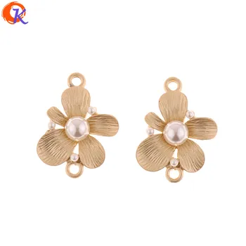 

Cordial Design 50Pcs 19*25MM Jewelry Accessories/Earring Jewelry/Matte Gold/Flower Shape/DIY Making/Hand Made/Earring Findings