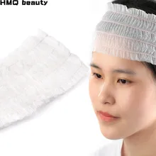 10/20/50 шт одноразовые повязки для волос эластичным нетканым материалом ресницы для наращивания волос спа салон Ванная комната Принадлежности для макияжа инструмент для купания