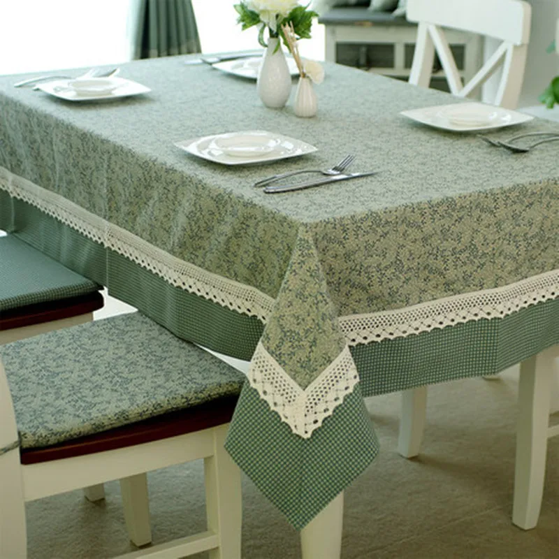 High end European style Table Cloth Hotel Tablecloth Lattice pattern and leaf pattern Horse Desk