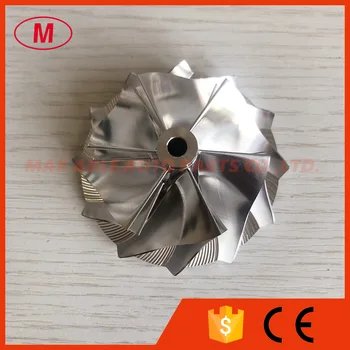 

RHF5 reverse 6+6 blades 49.50/63.80mm high performance turbo billet/aluminum 2618/milling compressor wheel superback:3.40mm