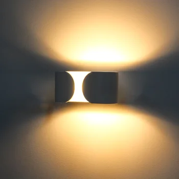 

led indoor wall light modern 6W COB Wall Lamp up down indoor Wall mount Sconce Bedroom Bedside Home Decor Hallway Lighting