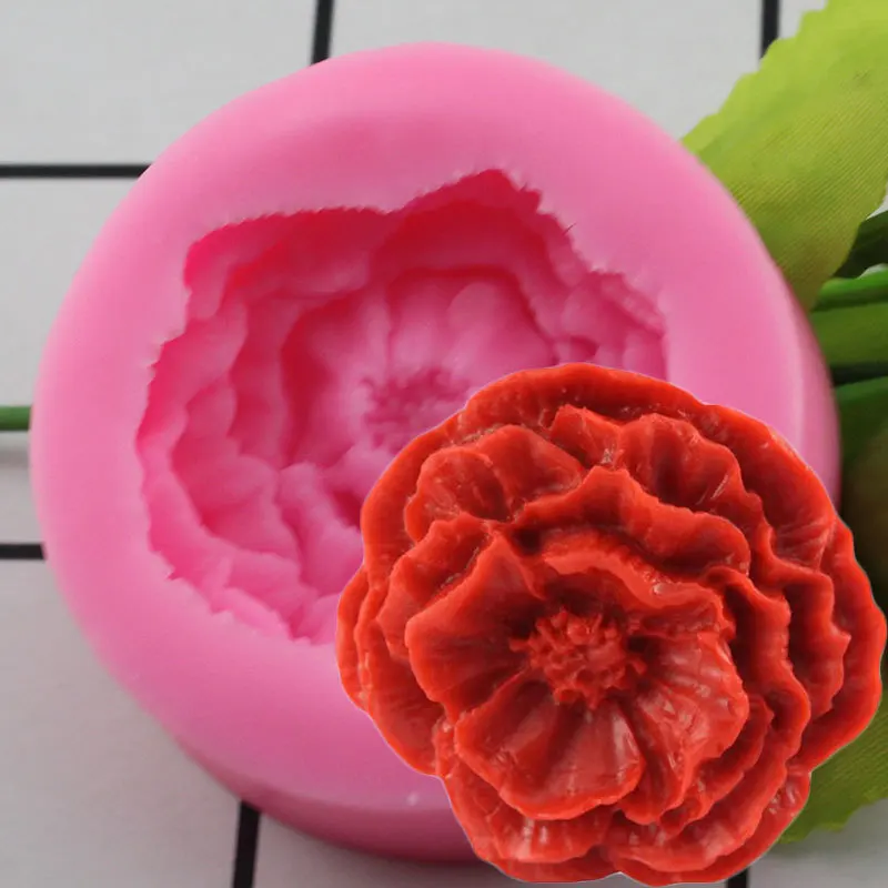 Flower Shape Silicone Molds Fondant Sugar Craft Mould Cake Decorating Tools Chocolate Gumpaste Mold Baking Accessories