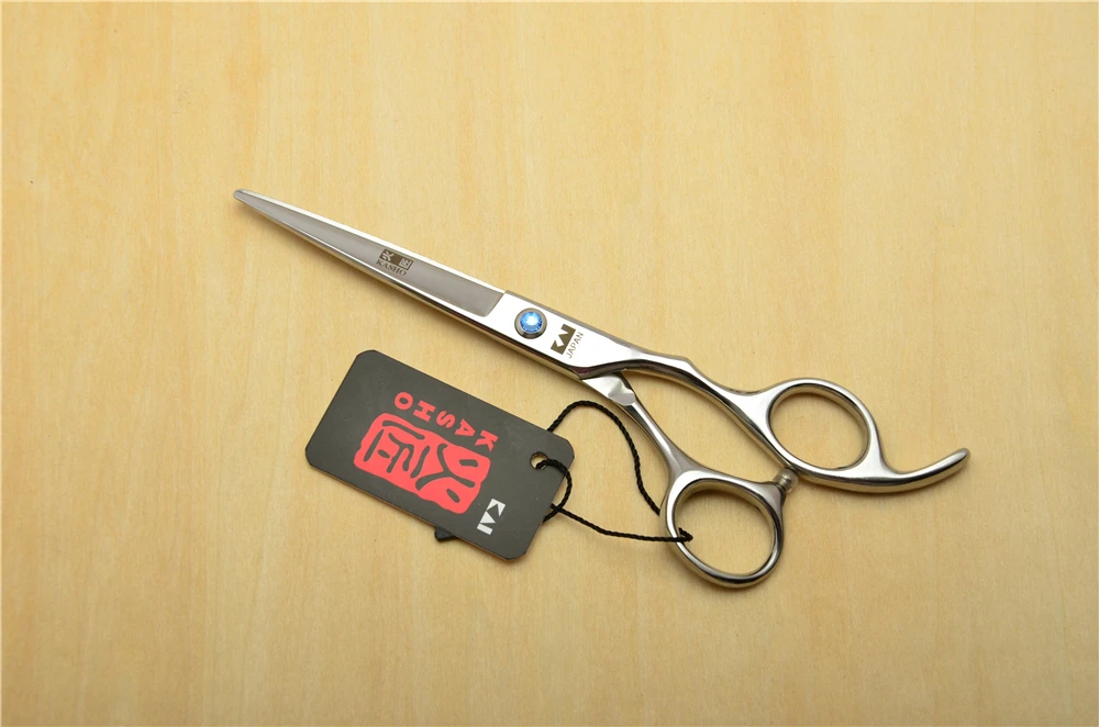 700 #2 шт. 5.5 ''/6.0''/6.5 ''KASHO синий камень парикмахерские Ножницы 440C Резка +