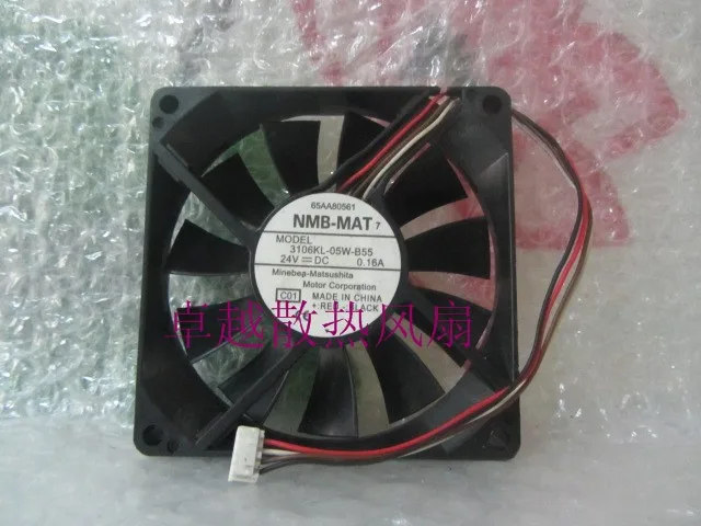 

Nmb 3106kl-05w-b55 8cm 24v 0.16a fancooling fan