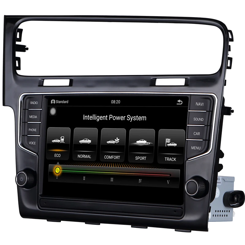 Radio de coche navegación multimedia video android dvd del coche para VW Golf 7 2014-2018 9 \
