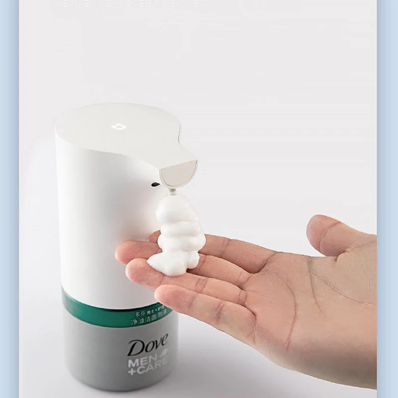 Xiaomi Mijia Автоматический Дозатор пены для умывания лица для мытья лица Dove мужской костюм жидкая батарея на выбор - Цвет: with liquid battery