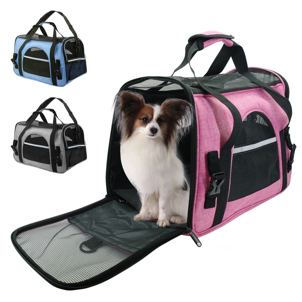 

Dog Cat Carrier Mesh Puppy Dog Bag Breathable Outgoing Travel Pet Backpack For Small Dogs Cats Handbag Pet Accessories Chihuahua