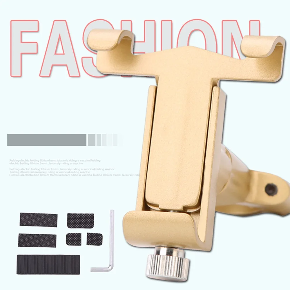 

Nosii Aluminum Alloy Phone Holder Stand Mount Gravity 360 Motorcycle Bike Hand Bar Bracket Navigating Holder Cycling Tool