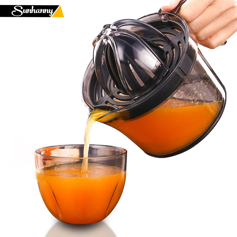 Sunhanny ручная соковыжималка для цитрусовых, для апельсинового лимона, ручная соковыжималка, пресс для фруктов лайма, сок для детей, здоровый образ жизни