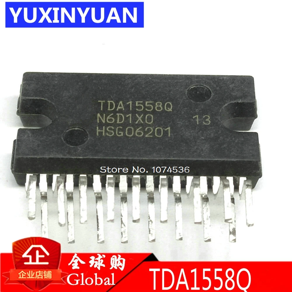 

YUXINYUAN TDA1558Q TDA1558 ZIP 2 x 22 W or 4 x 11 W single-ended car radio amplifier Can be purchased directly