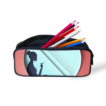 

Fashion Children Make up Bag 3D Painting Print For Student Woman Cosmetic Bag Case Women Makeup Bag School Pencil Bags