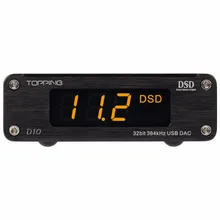Топпинг D10 мини-usb DAC аудио усилитель декодер с линейным выходом и коаксиальный оптический выход Поддержка DSD256(родная) и PCM32bit384kHz