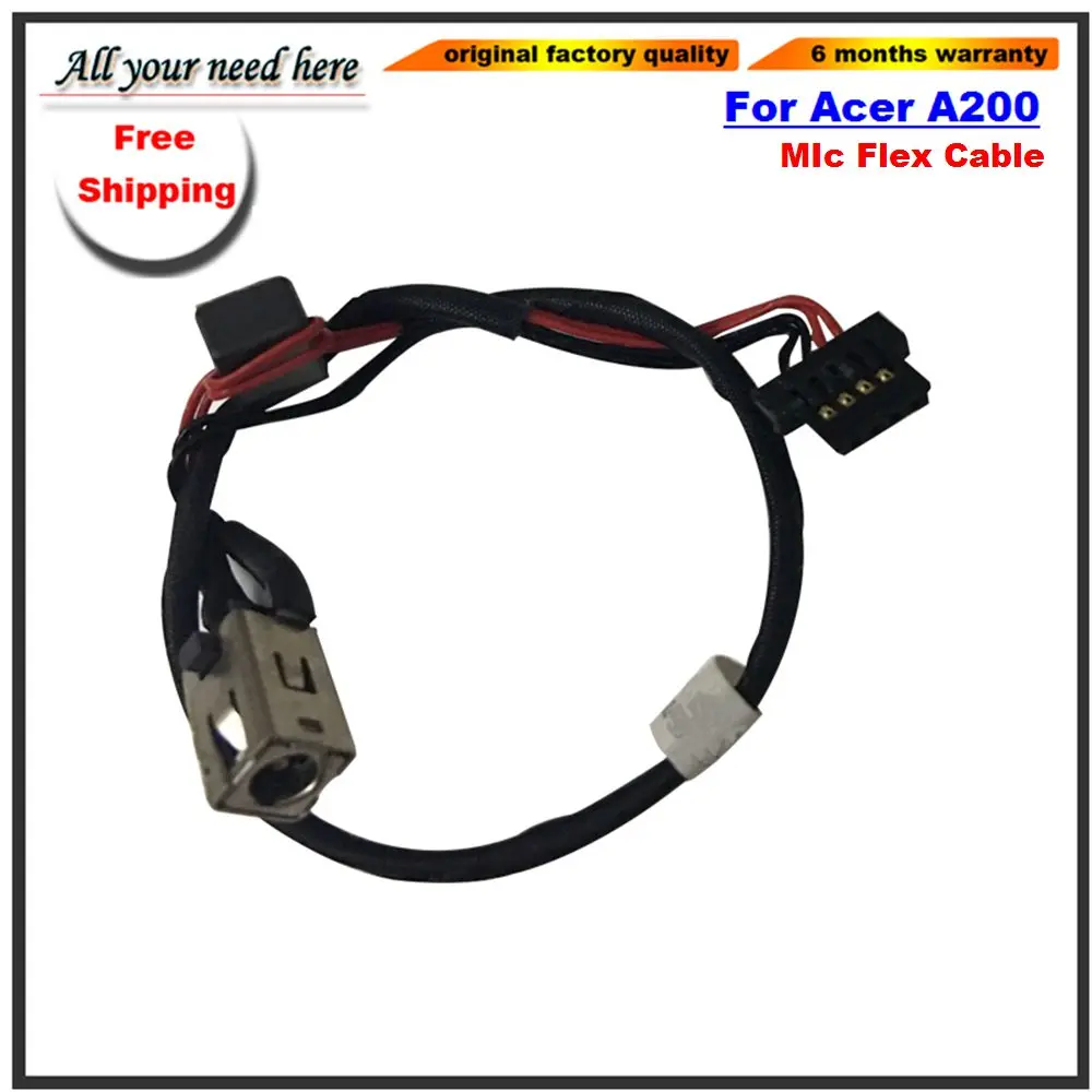 

Mic Flex Cable For Acer Iconia Tab A200 A21 10.1" tablet Replacement Repair headphone jack flex cable