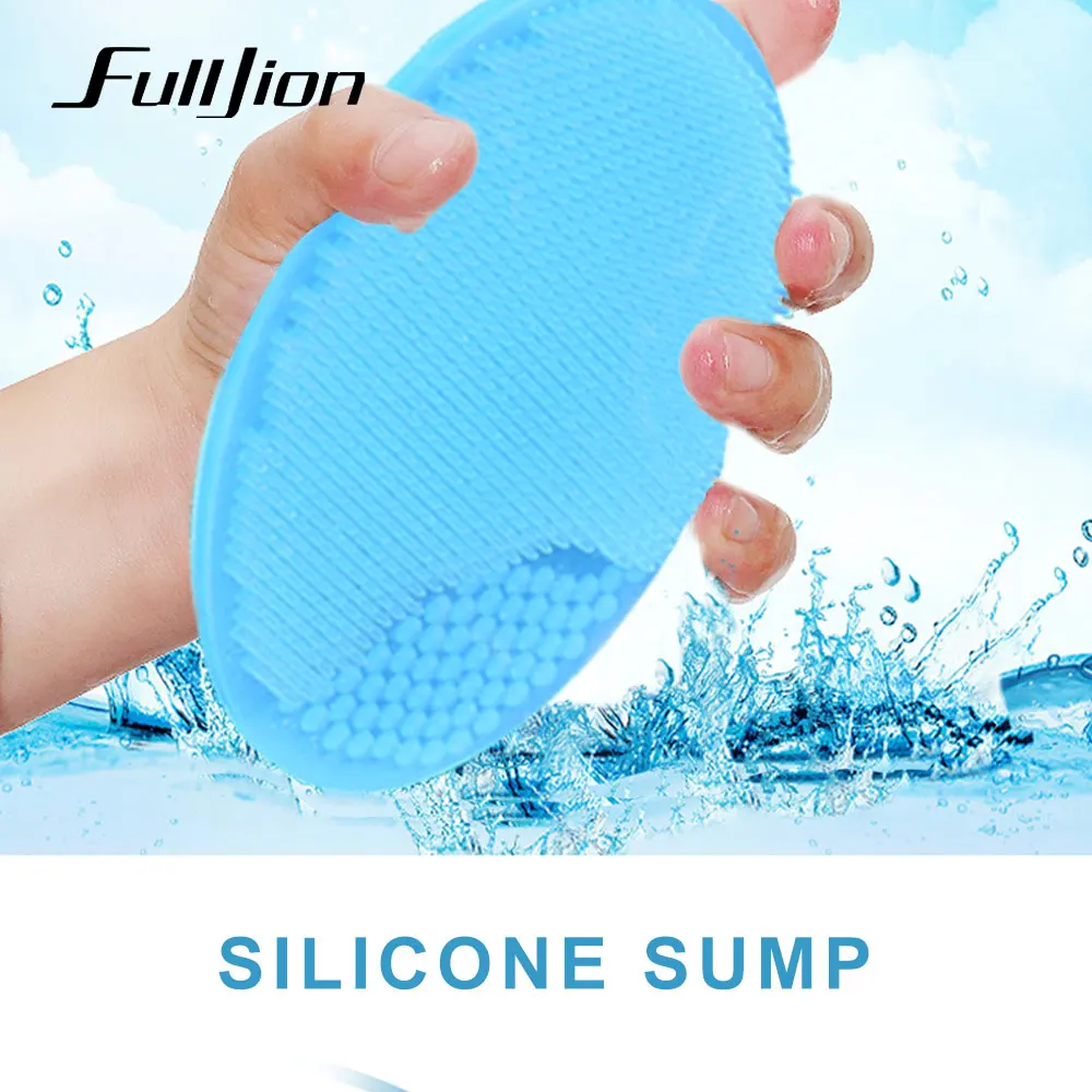 Силиконовый коврик для мытья лица Fulljion отшелушивающий средство удаления угрей