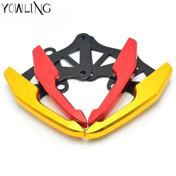 

free shipping CNC Rear Grab Bars Passenger Seat Hand Bar Rail Handle For Honda Grom 125 MSX125 2014-2015 For Honda M3 2014 2015