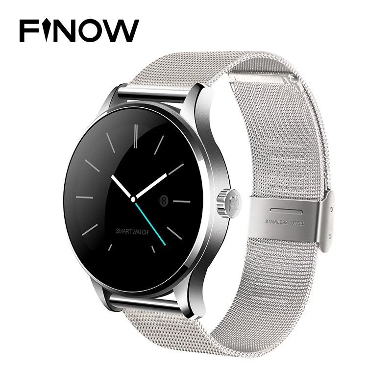 

Bluetooth Smart Watch Health Smart wristwatch Pedometer Smartwatch Heart Rate Monitor with mic For Android IOS Phone 1.22 inch