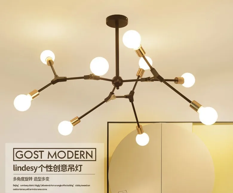 

2019 new style branch shape new modern pendant light