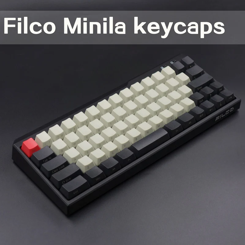 PBT колпачки для ключей filco Minila механическая клавиатура передняя/боковая с принтом 67 ключей с брелоком Cherry MX